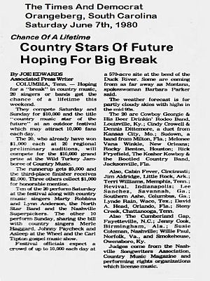 Ashe Tennessee 1980