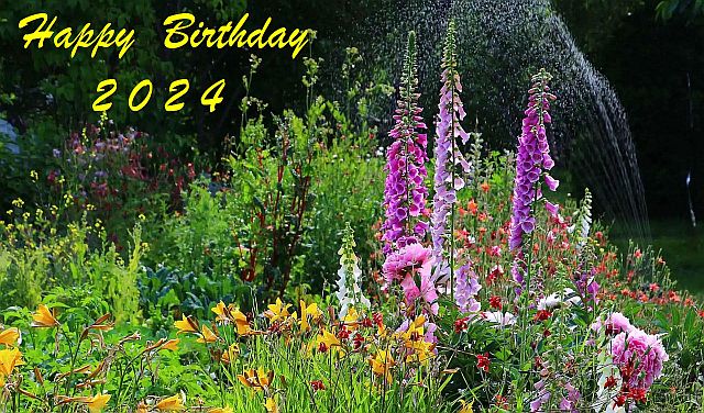 Flowery Birthday Greetings
