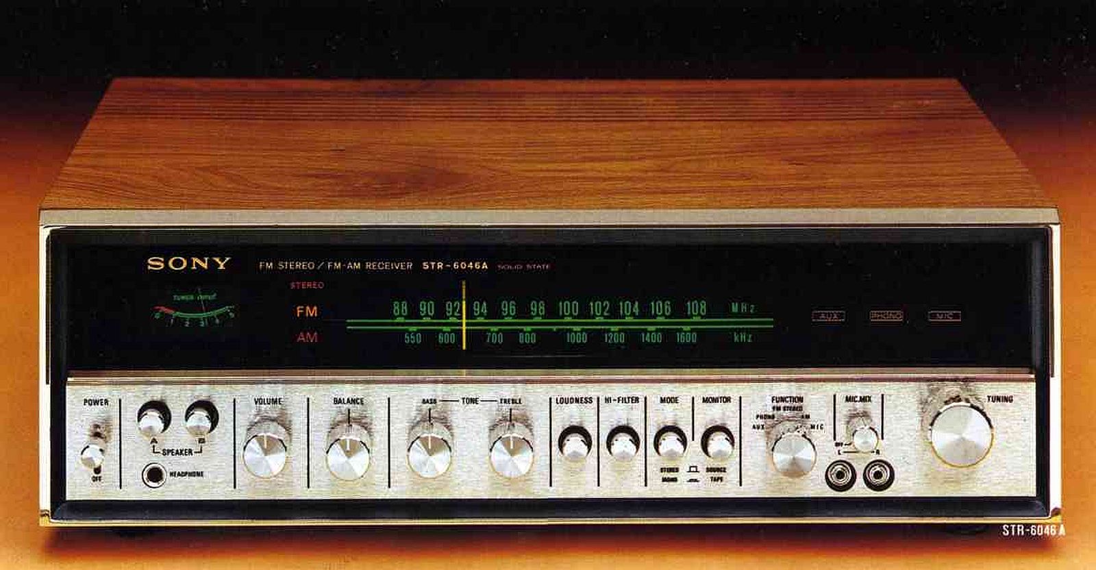 Sony STR-6046a Front