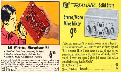 FM Mic 1969 & Mic Mixer 1970