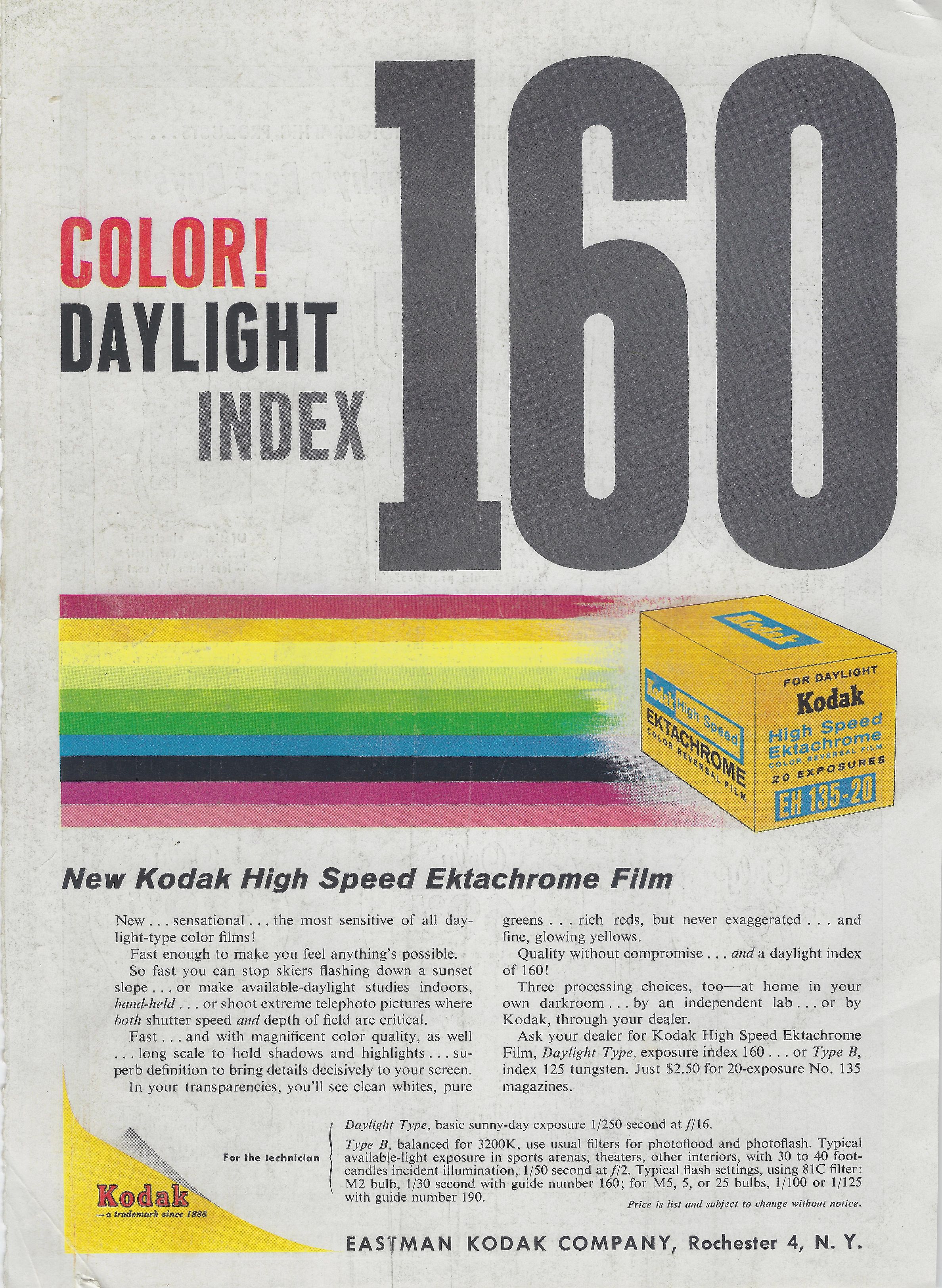 H.S. Ektachrome 1959