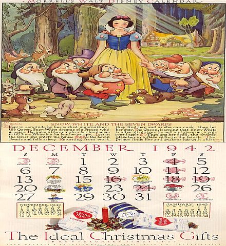 December 1942 | Snow White and the Seven Dwarfs