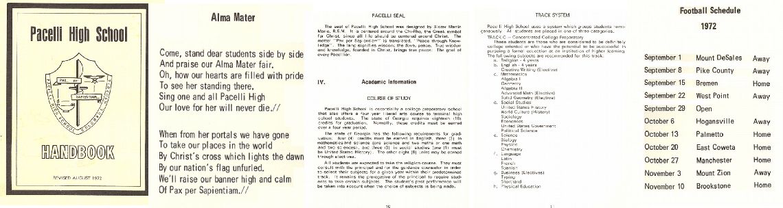 Pacelli 1972 Handbook