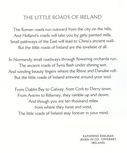 Roads Poem