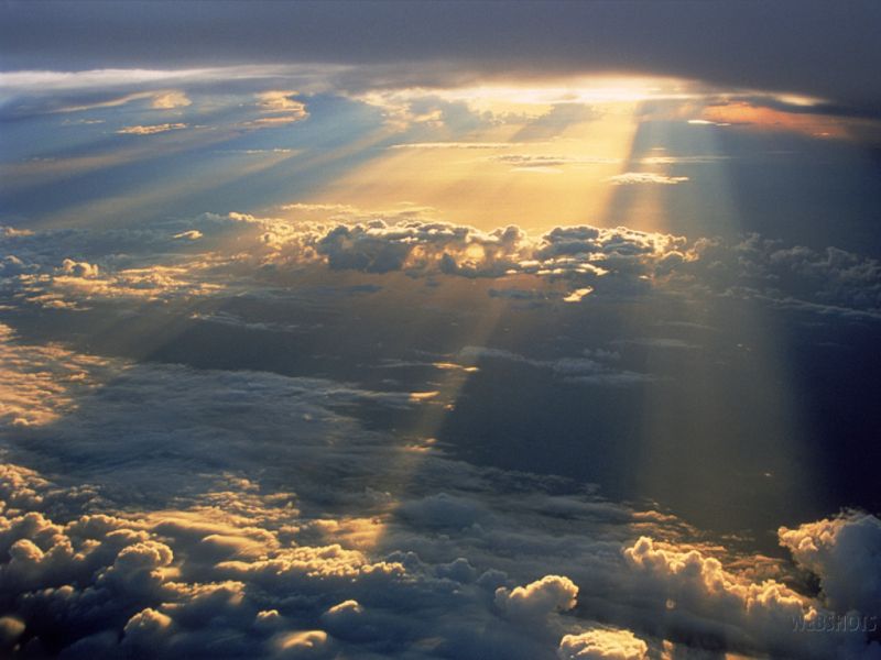 Heavenly Sun Rays